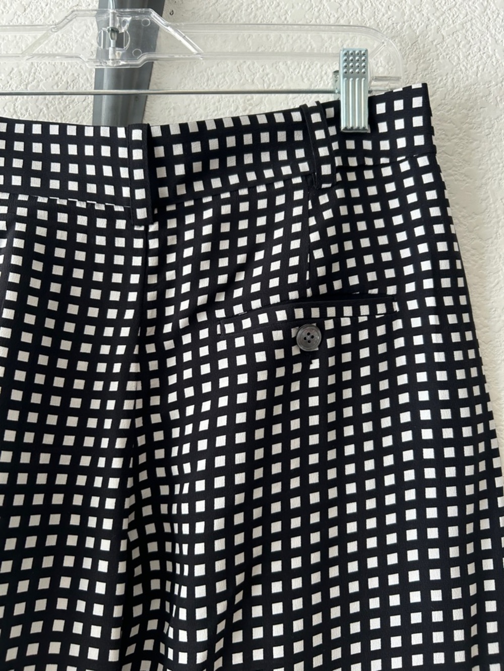 EQUIPMENT Bergen Silk Pants Cropped Check size 2 - Picture 4 of 6